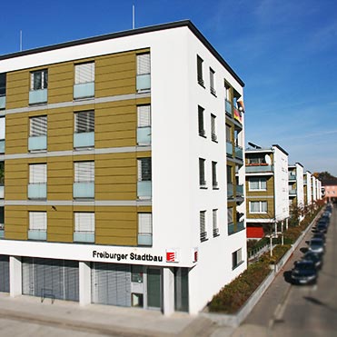 Neubau Wohnanlage Stadtbau Freiburg Steiger & Riesterer